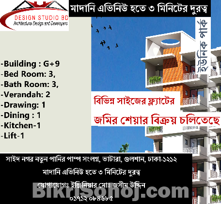জমির শেয়ার বিক্রি চলিতেছে